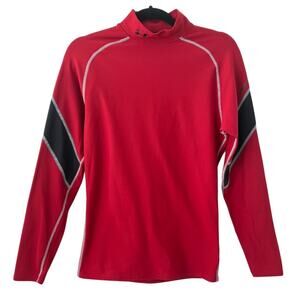 Under Armour Boy's Red Shirt Size Large